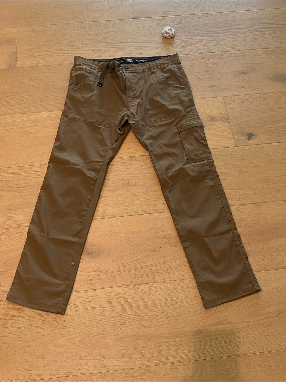 PrAna Slim Fit 35/32 Dark Tan color